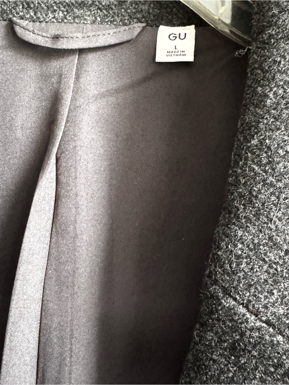 GU Cozy Melton Tailored Coat - Picture 4 of 8